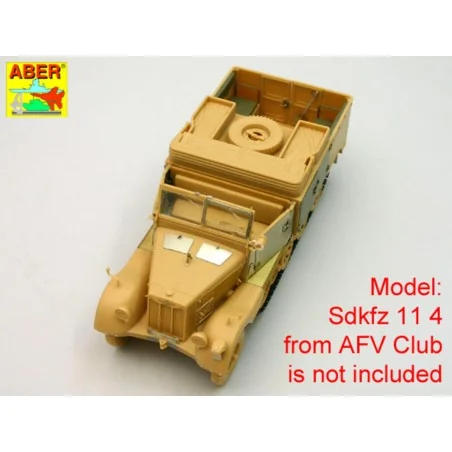 German Nebelkraftwagen Sd.Kfz11/4 vol.1-basic set, 1/35 - Aber Mode...