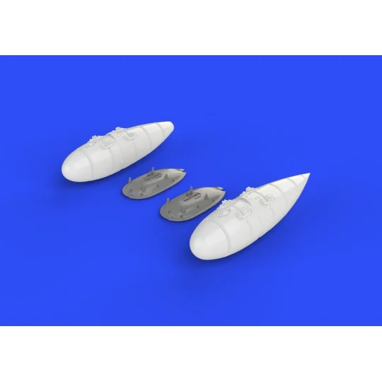 Bf 109G external fuel tanks for Eduard, 1/48 - Eduard Accessories 6...