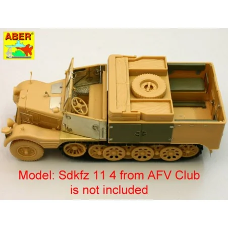 German Nebelkraftwagen Sd.Kfz11/4 vol.1-basic set, 1/35 - Aber Mode...