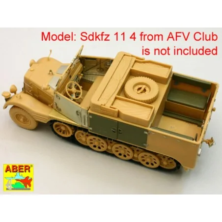German Nebelkraftwagen Sd.Kfz11/4 vol.1-basic set, 1/35 - Aber Mode...