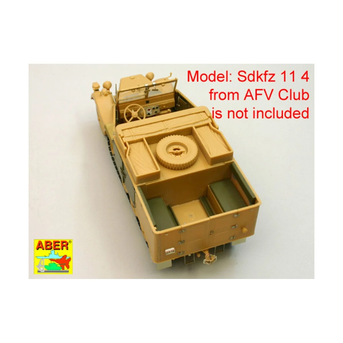 German Nebelkraftwagen Sd.Kfz11/4 vol.1-basic set, 1/35 - Aber Mode...