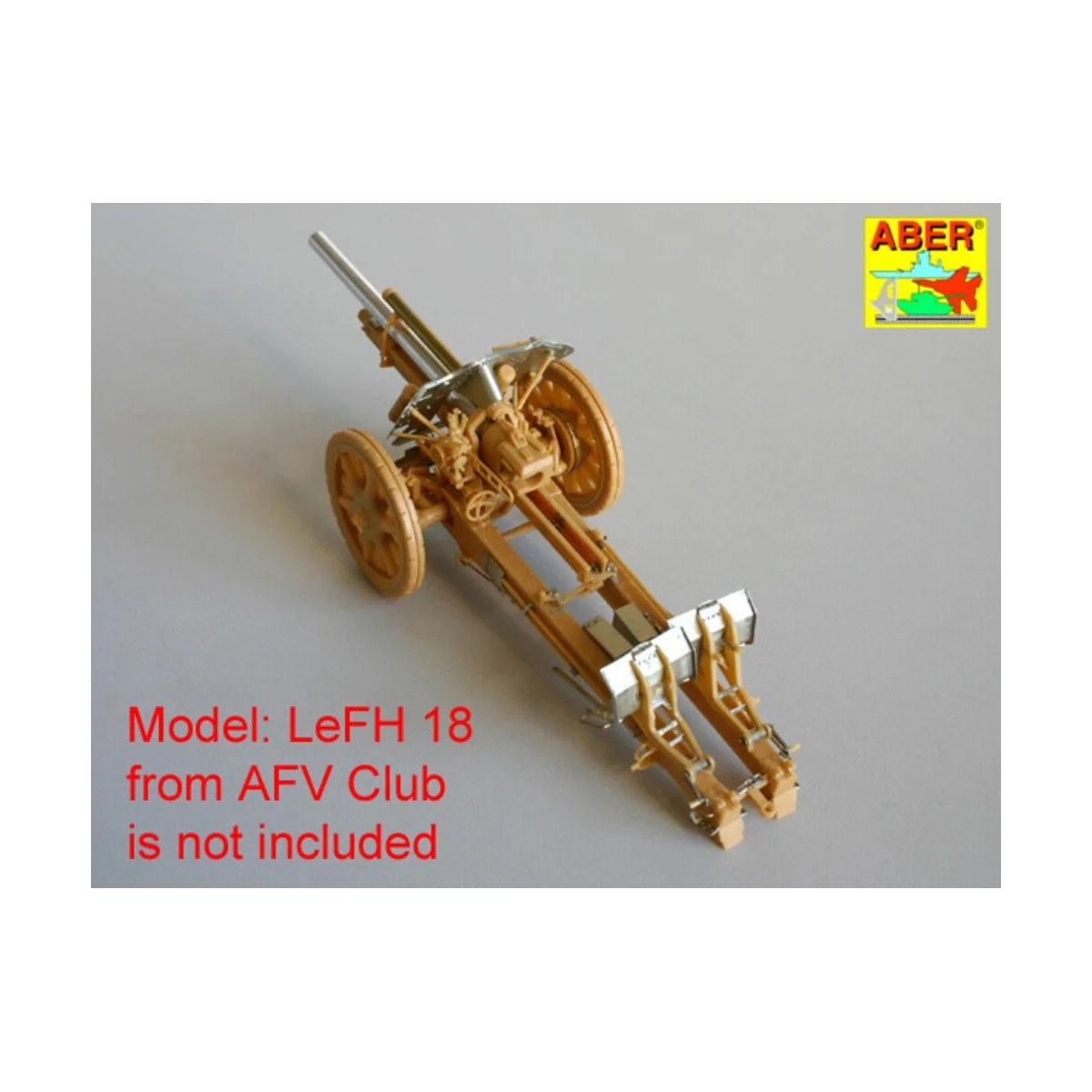 German 105 mm howitzer LeFH 18, 1/35 - Aber Models 35154