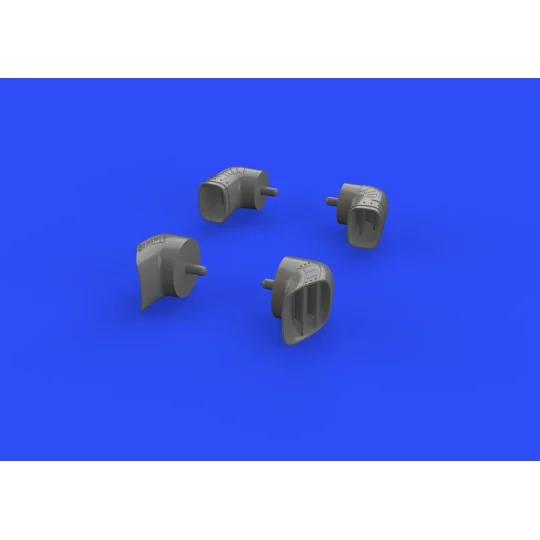 Harrier GR Mk.7/9 exhaust nozzles for Eduard/Hasegawa, 1/48 - Eduar...