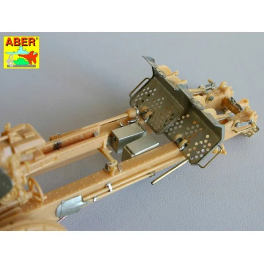 German 105 mm howitzer LeFH 18, 1/35 - Aber Models 35154