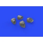 Harrier GR Mk.7/9 exhaust nozzles for Eduard/Hasegawa, 1/48 - Eduar...