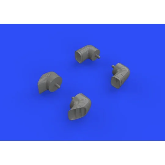 Harrier GR Mk.7/9 exhaust nozzles for Eduard/Hasegawa, 1/48 - Eduar...