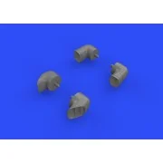 Harrier GR Mk.7/9 exhaust nozzles for Eduard/Hasegawa - Eduard Acce...