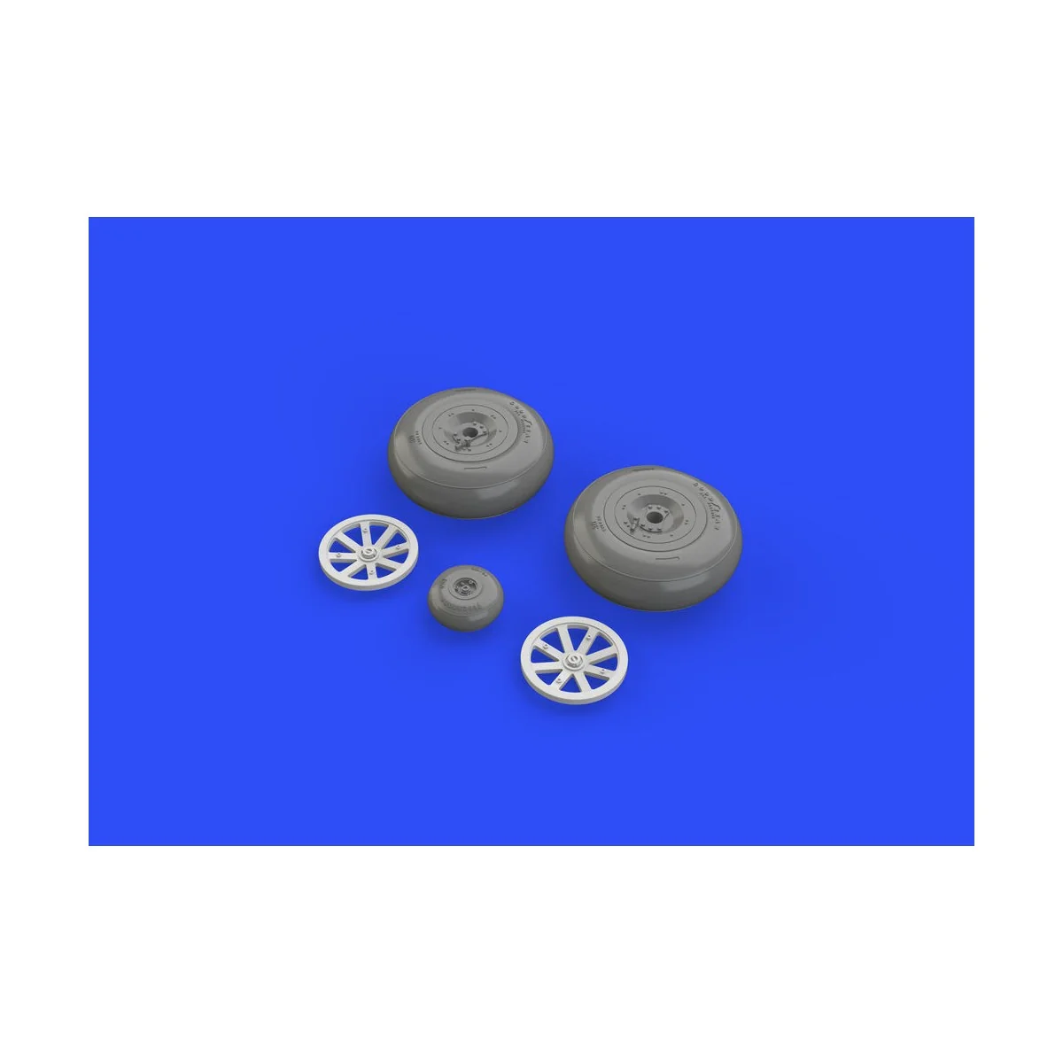P-40B wheels for Airfix, 1/48 - Eduard Accessories 648270
