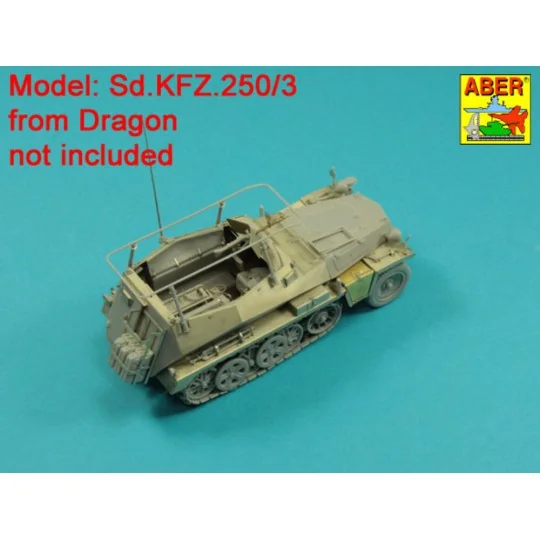Sd.Kfz.250/3 Greif- vol. 3 - Upper armour, 1/35 - Aber Models 35161