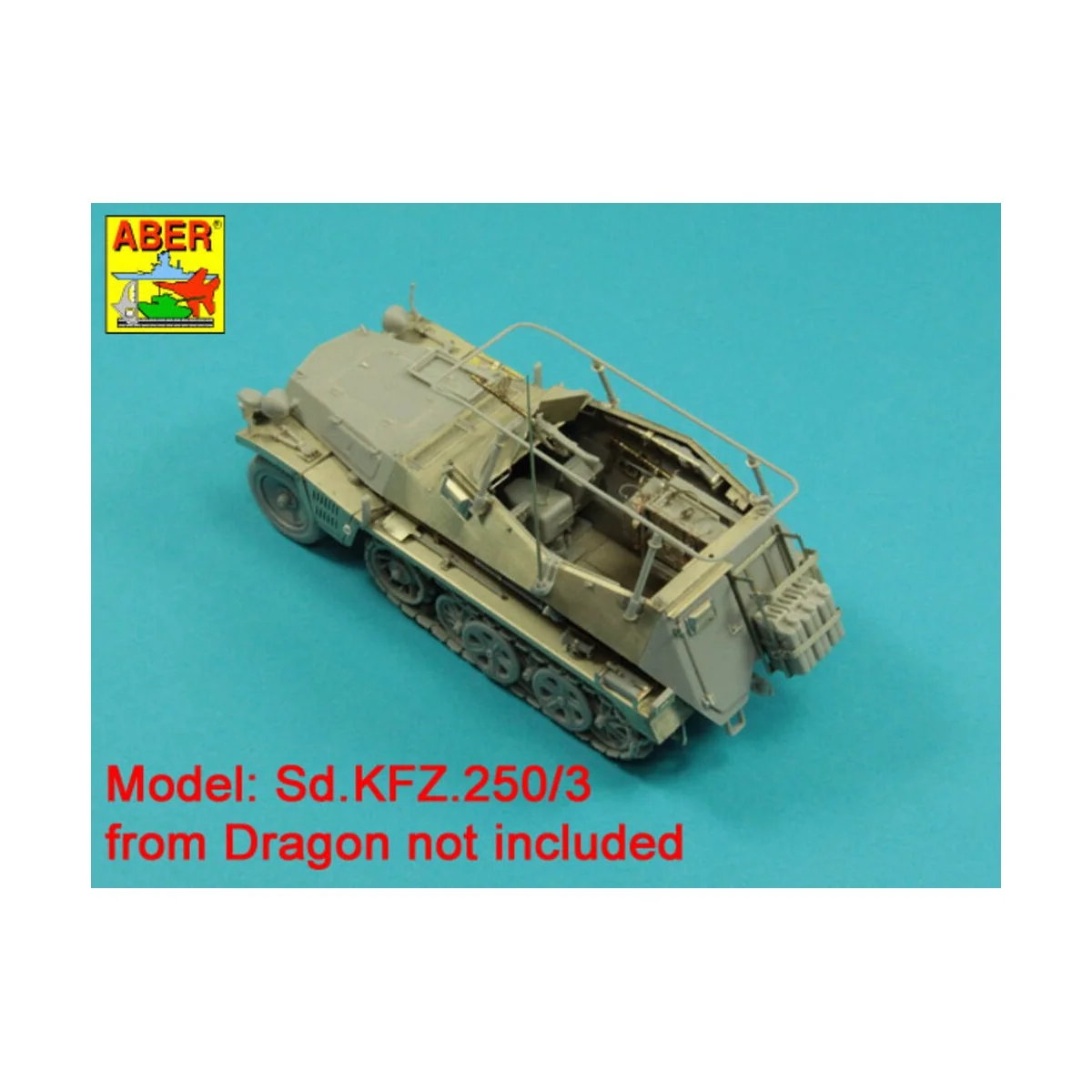 Sd.Kfz.250/3 Greif- vol. 3 - Upper armour, 1/35 - Aber Models 35161