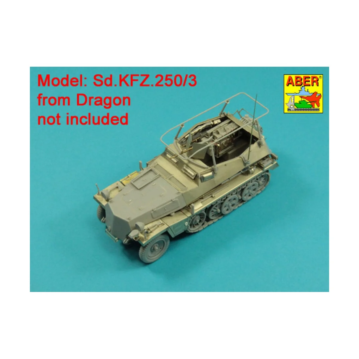 Sd.Kfz.250/3 Greif- vol. 3 - Upper armour, 1/35 - Aber Models 35161