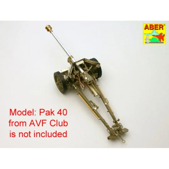 German A/T Gun PaK 40 - Vol.1- basic set, 1/35 - Aber Models 35162