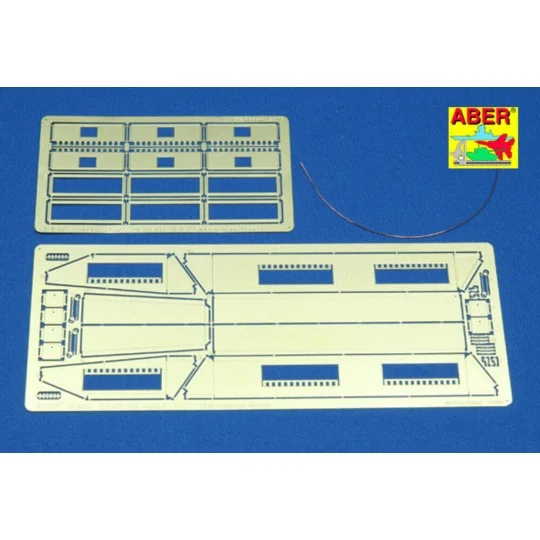 Sd.Kfz. 251/1 Ausf.D - Vol.3 - Stowage bins, 1/35 - Aber Models 35169