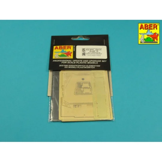 Sd.Kfz. 251/1 Ausf.D - Vol.5 - Upper armour - standard, 1/35 - Aber...