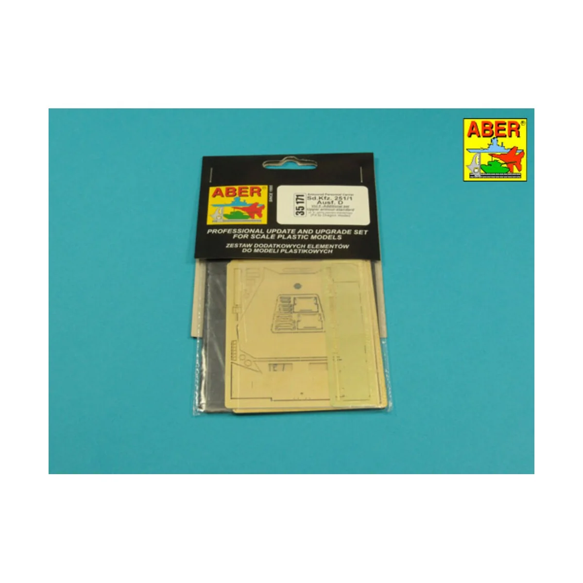 Sd.Kfz. 251/1 Ausf.D - Vol.5 - Upper armour - standard, 1/35 - Aber...