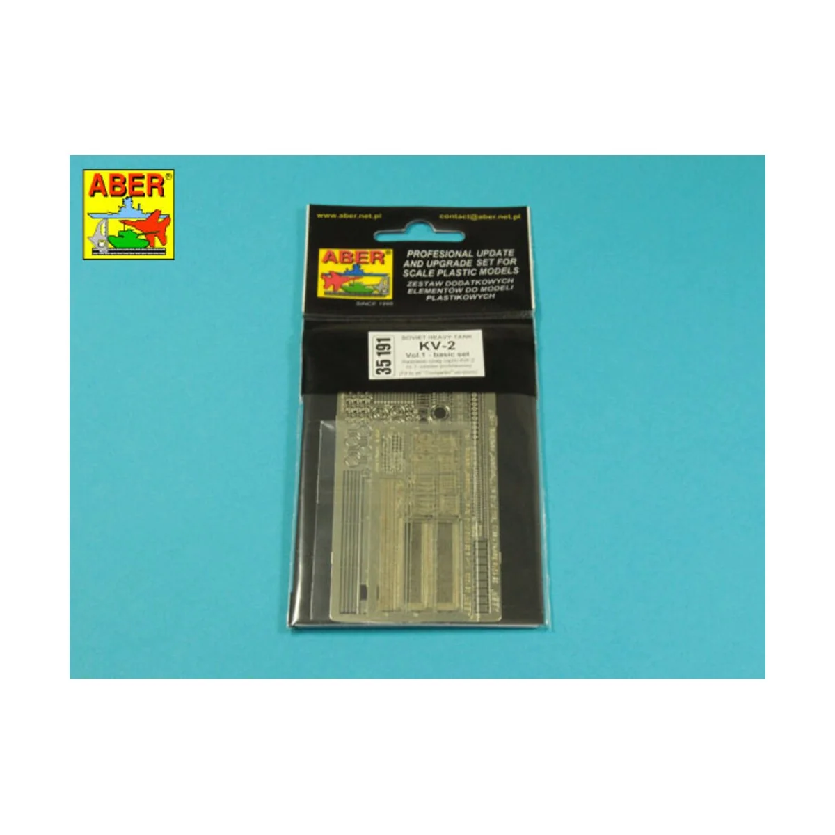 KV-2 Vol.1-basic set (Trumpeter), 1/35 - Aber Models 35191