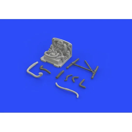 MC.202 undercarriage bay f.Eduard, 1/48 - Eduard Accessories 648278