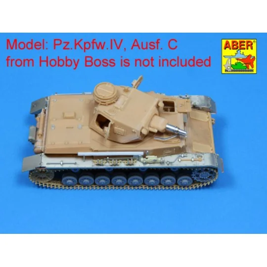 Pz.Kpfw. IV, Ausf.C vol.2 - fenders, 1/35 - Aber Models 35189
