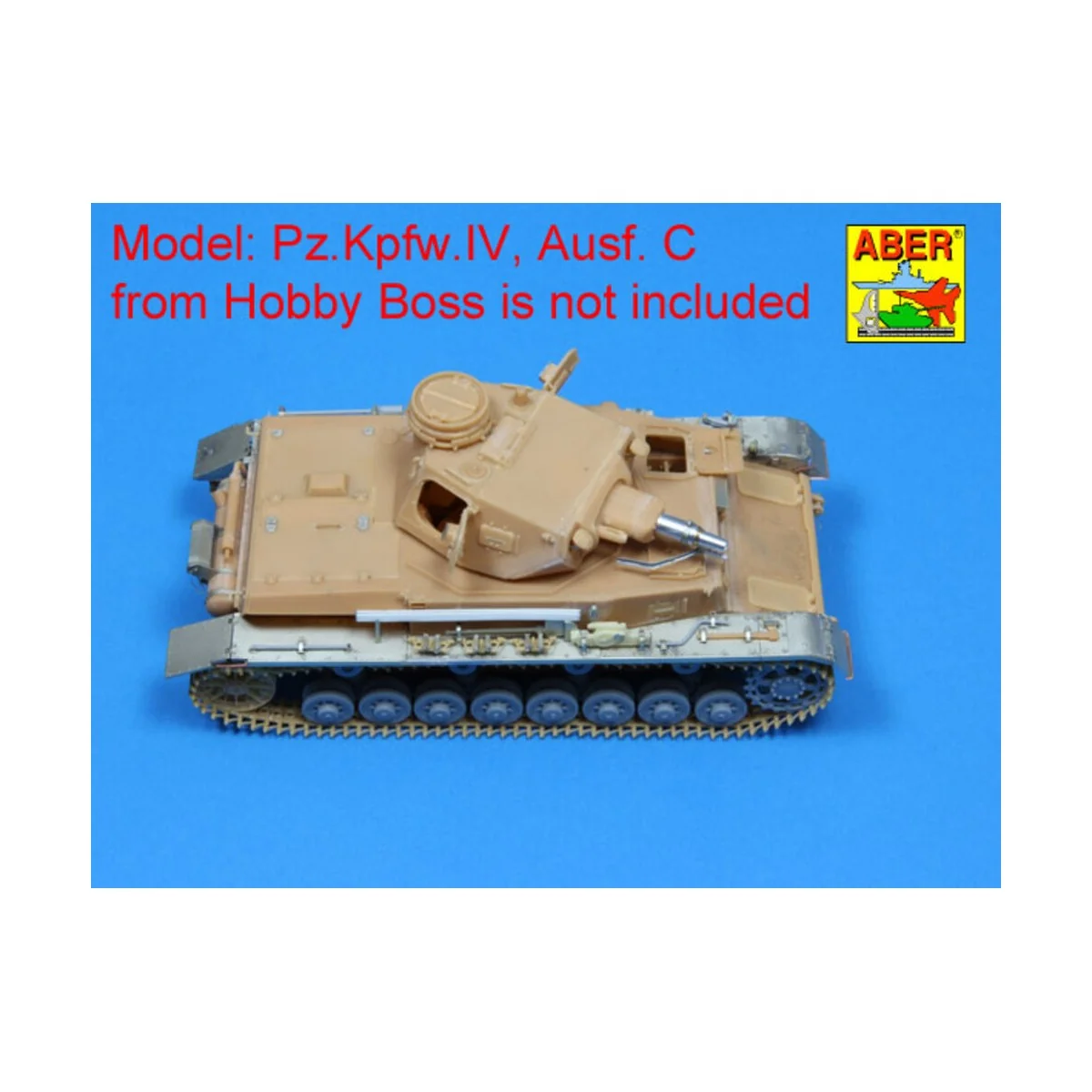 Pz.Kpfw. IV, Ausf.C vol.2 - fenders, 1/35 - Aber Models 35189
