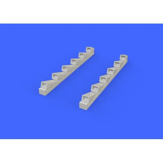 MC.202 exhaust stacks for Eduard/Hasegaw, 1/48 - Eduard Accessories...