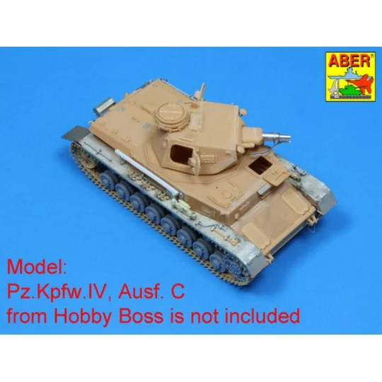 Pz.Kpfw. IV, Ausf.C vol.2 - fenders, 1/35 - Aber Models 35189