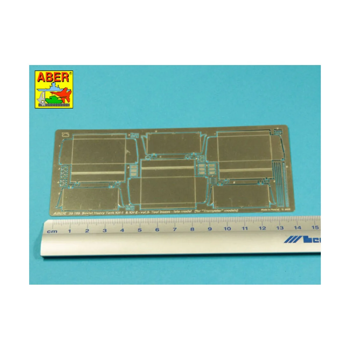KV-1 or KV-2 vol.5-tool boxes late type, 1/35 - Aber Models 35195