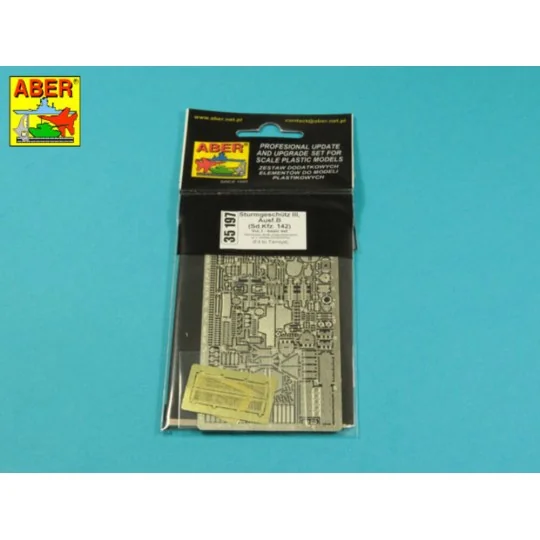 Sturmgeschütz III, Ausf.B vol.1-basic set, 1/35 - Aber Models 35197