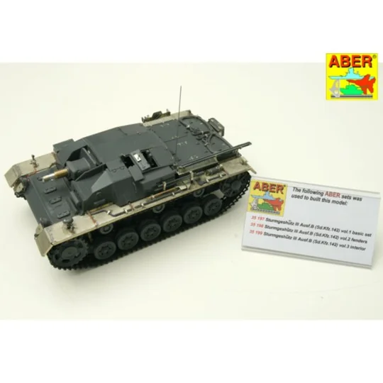 Sturmgeschütz III, Ausf.B vol.1-basic set, 1/35 - Aber Models 35197