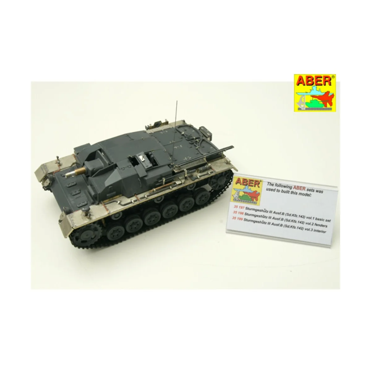Sturmgeschütz III, Ausf.B vol.1-basic set, 1/35 - Aber Models 35197