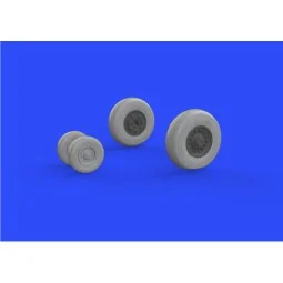 F-14A wheels for Tamiya - Eduard Accessories 648290