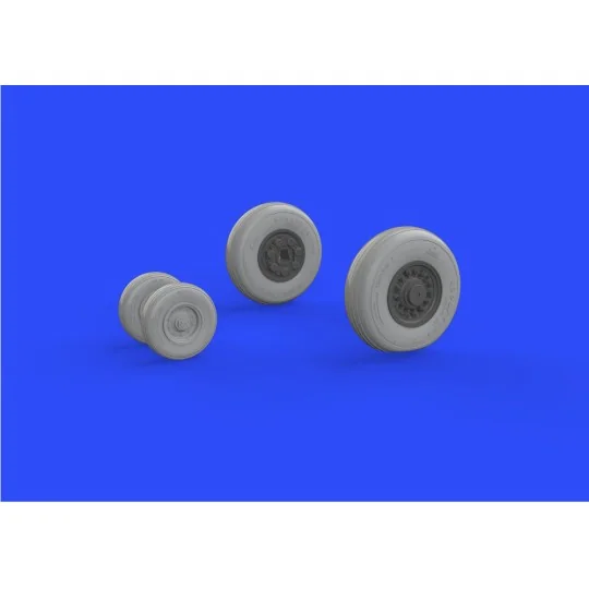 F-14A wheels for Tamiya - Eduard Accessories 648290