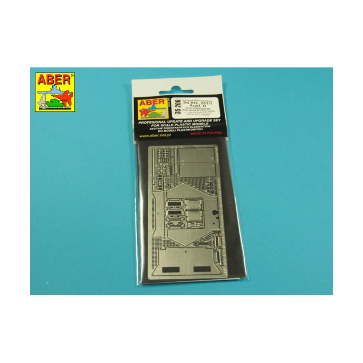 Sd.Kfz.251/1Ausf.D-Vol.4-add.set-rear doors & vision ports, 1/35 - ...