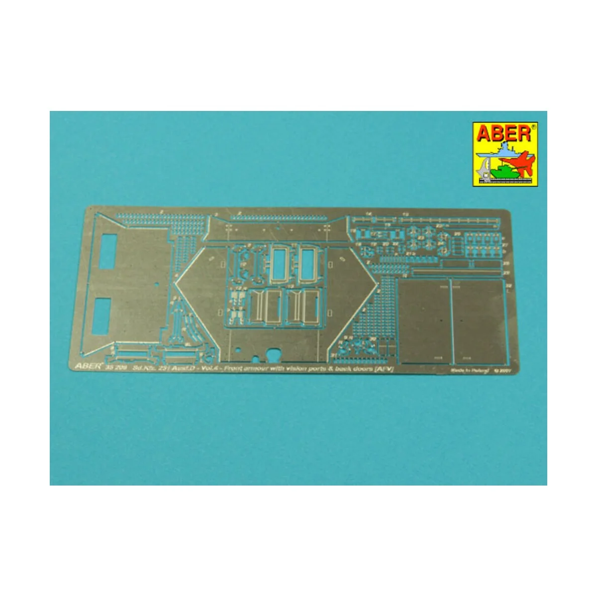 Sd.Kfz.251/1Ausf.D-Vol.4-add.set-rear doors & vision ports, 1/35 - ...