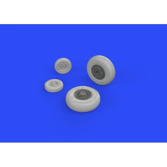 F-14A wheels for Tamiya - Eduard Accessories 648290