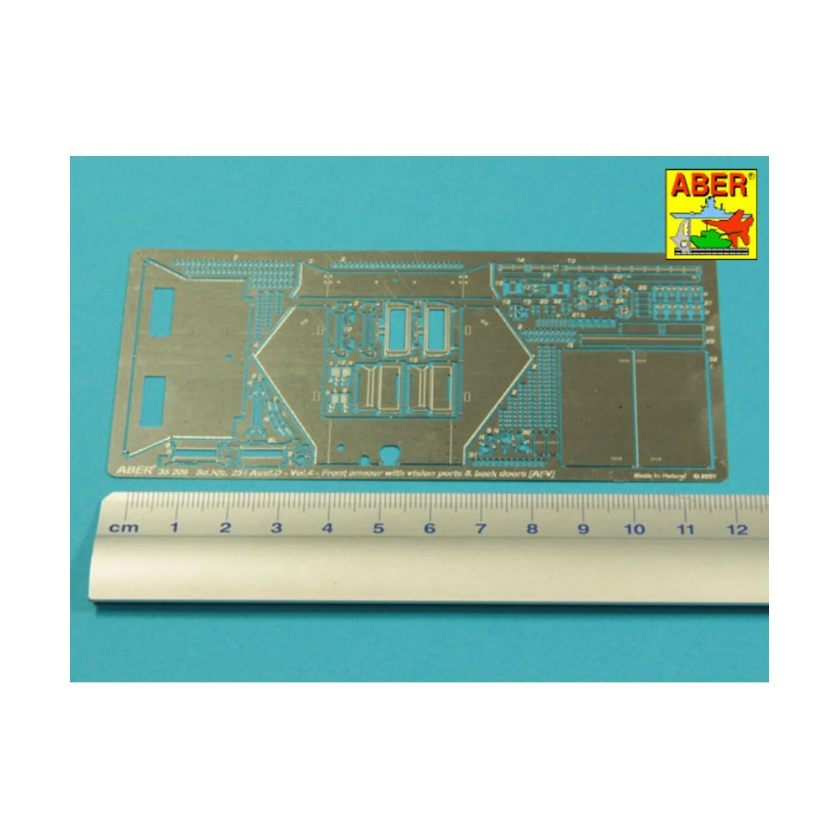 Sd.Kfz.251/1Ausf.D-Vol.4-add.set-rear doors & vision ports, 1/35 - ...