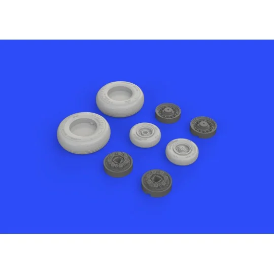 F-14A wheels for Tamiya, 1/48 - Eduard Accessories 648290