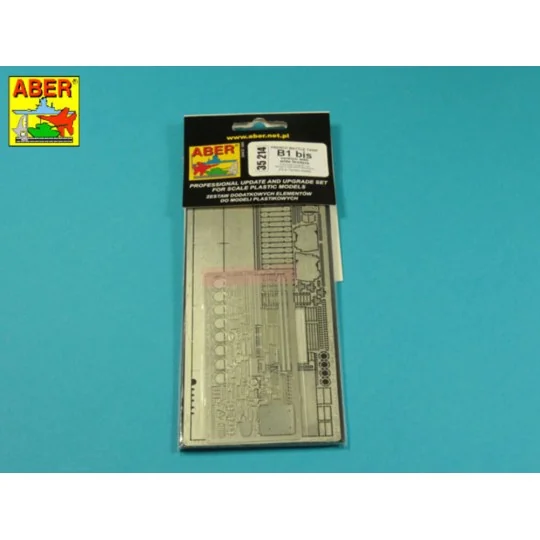 French Battle Tank B1 bis-with wide fenders, 1/35 - Aber Models 35214