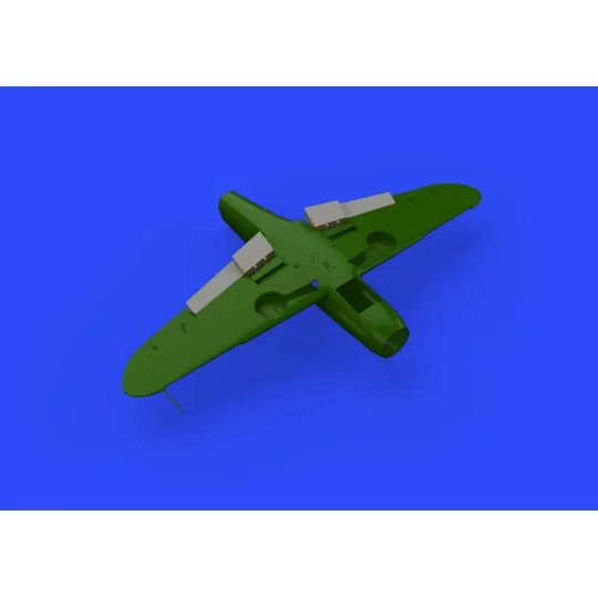 Bf 109F landing flaps for Eduard, 1/48 - Eduard Accessories 648291