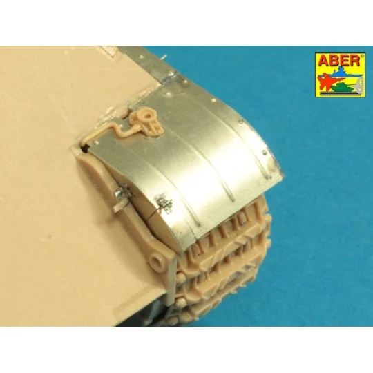 Fenders for Panther Ausf.G & Jagdpanther, 1/35 - Aber Models 35222