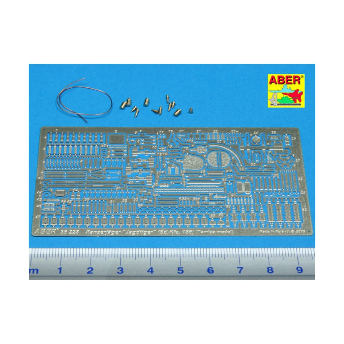 Jagdtiger – vol. 1 basic set, 1/35 - Aber Models 35228