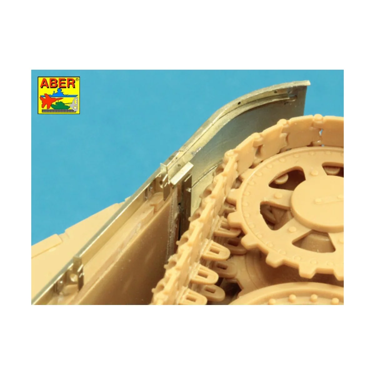 Fenders for Panther Ausf.G & Jagdpanther, 1/35 - Aber Models 35222