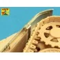 Fenders for Panther Ausf.G & Jagdpanther, 1/35 - Aber Models 35222