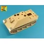 Fenders for Panther Ausf.G & Jagdpanther, 1/35 - Aber Models 35222