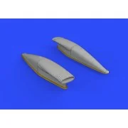 Crusader air intakes for Hasegawa, 1/48 - Eduard Accessories 648301