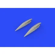 Crusader air intakes for Hasegawa, 1/48 - Eduard Accessories 648301