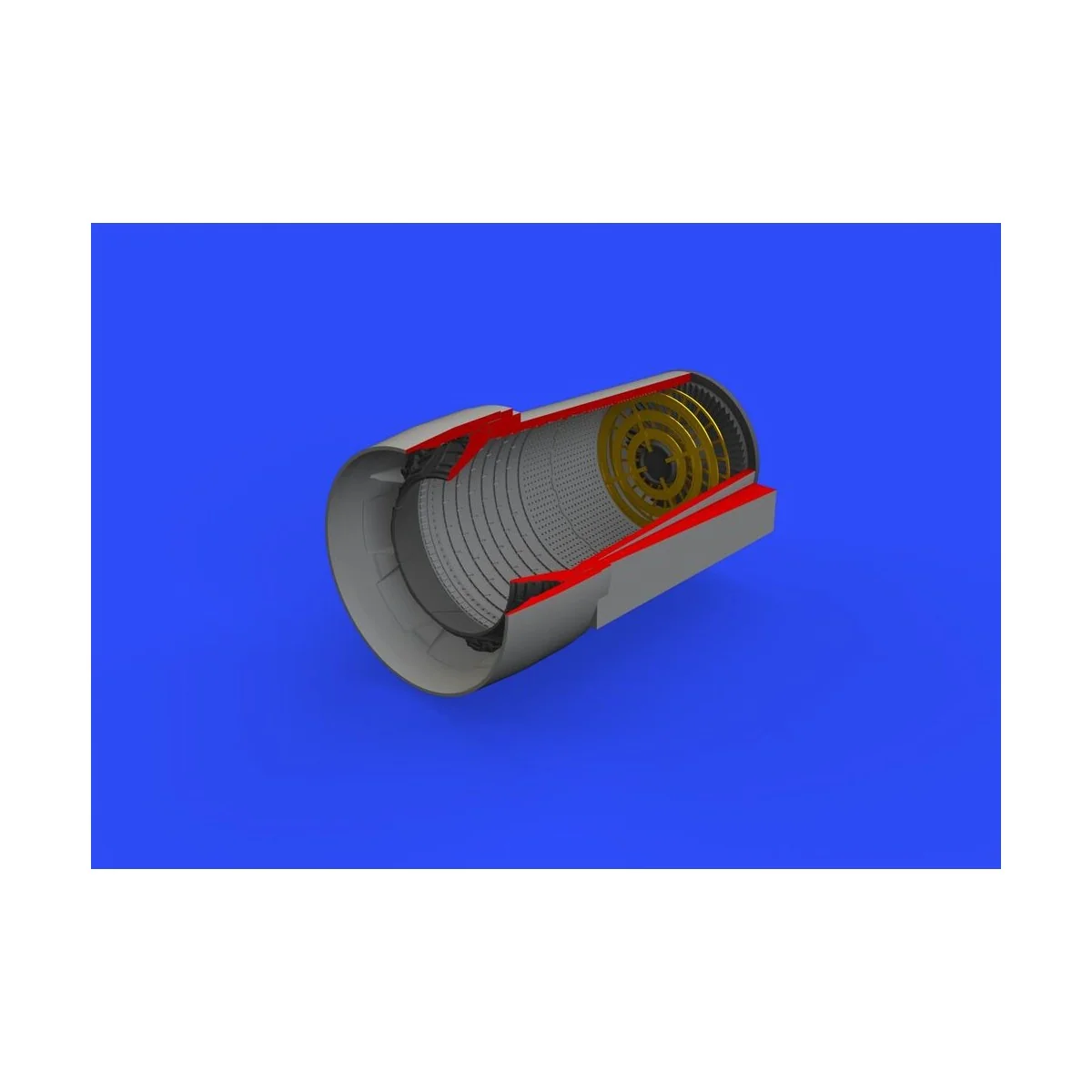 Crusader exhaust nozzle for Hasegawa, 1/48 - Eduard Accessories 648302