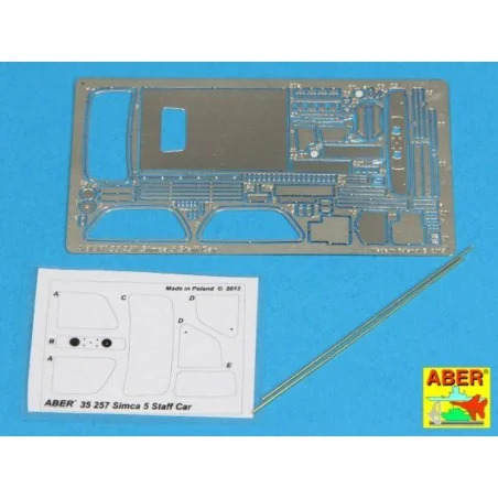 Simca 5, 1/35 - Aber Models 35257