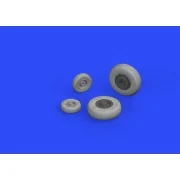 F-14A wheels early for Tamiya - Eduard Accessories 648304