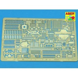 German tool holders set from 1943-1945, 1/35 - Aber Models 35 A004