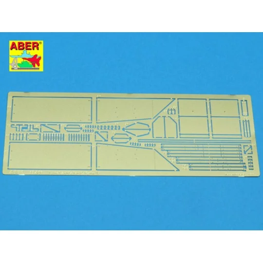 Turret skirts for Pz.Kpfw. IV, 1/35 - Aber Models 35 A006